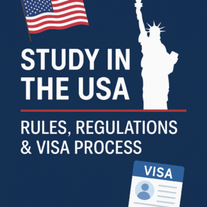Study in the USA: Rules, Regulations & Visa Process
